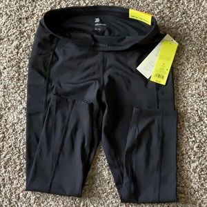 High rise capri leggings
